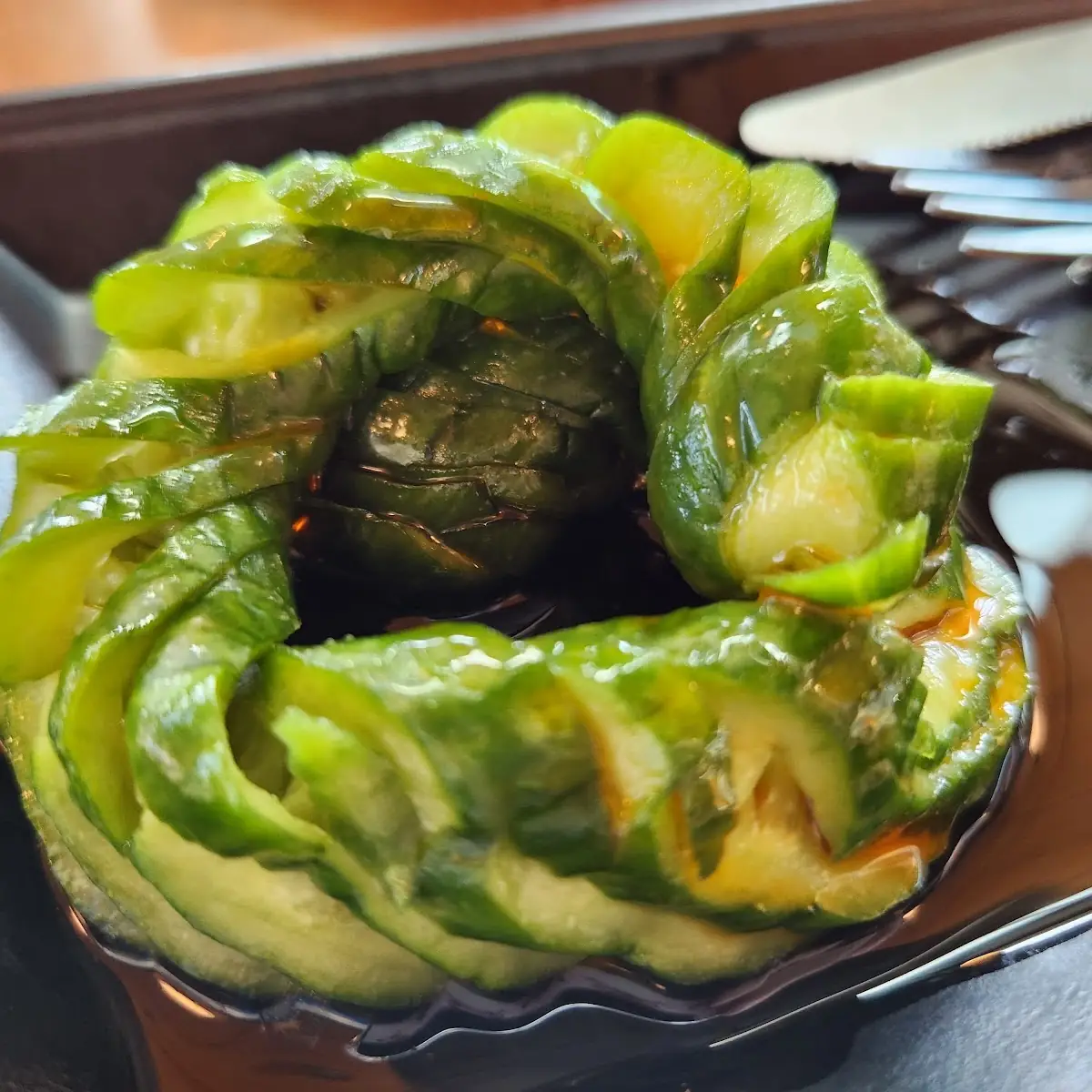sweet & sour cucumber ⓥ 甜辣小黄瓜